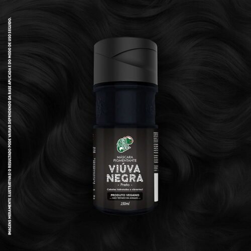 Kamaleão Color Máscara Pigmentante Viúva Negra (Petro) 100ml