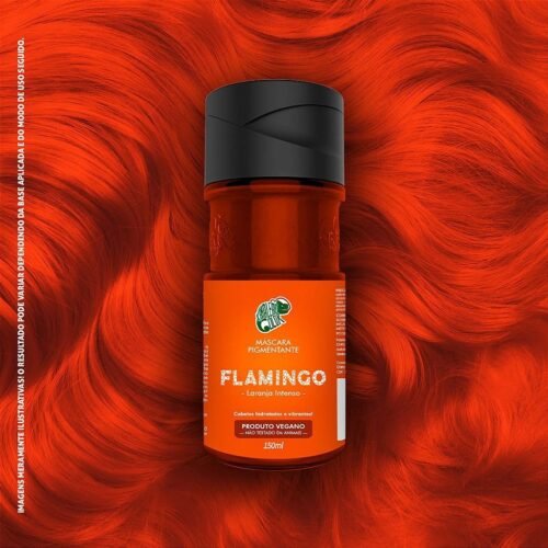 Kamaleão Color Máscara Pigmentante Flamingo (Laranja Intenso) 100ml