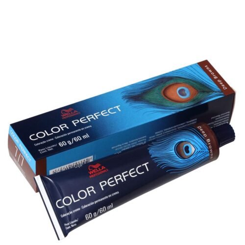Wella Professionals Color Perfect Deep Browns 4/77 Castanho Médio Marrom Intenso 60g