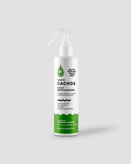 Hidratei Spray Revitalizador Cachos - 250ml